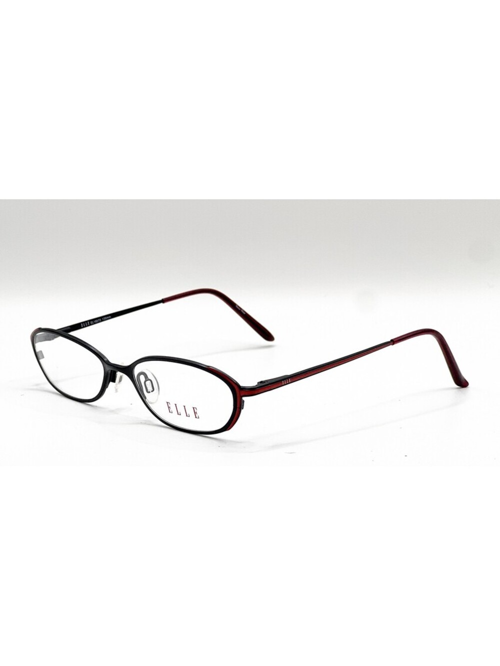 NEW ELLE EL18573 BK BLACK AUTHENTIC EYEGLASSES 49-16